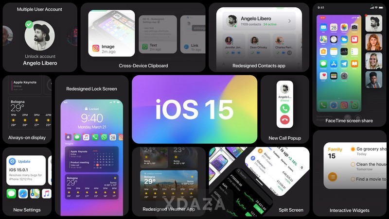 iOS15新特性曝光：UI颜值全面升级，让你欲罢不能
